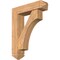 Ekena Millwork Westlake Arts and Crafts Smooth Bracket w/ Offset Brace, Western Red Cedar, 7 1/2"W x 30"D x 38"H BKT0806X30X38WTL03SWR - alternate 1